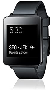 LG G Watch 42 mm schwarz am Kautschukarmband schwarz verkaufen