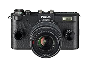 Pentax Q-S1 [12MP, Full-HD-Video, 3"] schwarz inkl. 5-15mm + 14-45mm Objektiv verkaufen