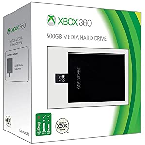 Microsoft Xbox 360 500GB Festplatte schwarz verkaufen