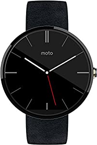 Motorola Moto 360 [inkl. Lederarmband schwarz] 46mm Edelstahlgehäuse schwarz verkaufen