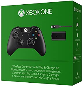 Microsoft Xbox One Controller + Play&Charge-Kit 2015 [inkl. 3,5mm Klinkenstecker] schwarz verkaufen