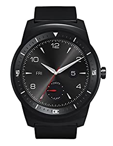 LG G Watch R 33 mm schwarz am Lederarmband schwarz verkaufen