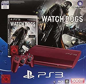 Sony PlayStation 3 Super Slim 500GB [inkl. Watch Dogs + DualShock Controller] rot verkaufen