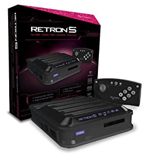 Retron 5 Spielkonsole [inkl. Bluetooth Controller] schwarz verkaufen