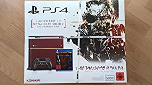 Sony PlayStation 4 500 GB [Limited Edition Metal Gear Solid V - The Phantom Pain inkl. Wireless Controller, ohne Spiel] rot schwarz verkaufen