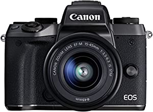 Canon EOS M5 [24.2MP, Live View, 3,2"] schwarz inkl. EF-M 15-45mm 1:3,5-6,3 IS STM Objektiv verkaufen