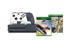 Microsoft Xbox One S 500GB (Special Edition) [inkl. FIFA 17 + Forza Horizon 3 + Wireless Controller in grau & weiß] grau verkaufen