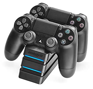 snakebyte Twin Charge Ladegerät - Twin Docking Station zum aufladen von 2 Dualshock 4 Controllern [PlayStation 4] verkaufen