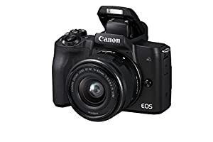 Canon EOS M50 [24.1MP, 4K-Video, 3"] schwarz inkl. EF-M 15-45mm 1:3,5-6,3 IS STM Objektiv verkaufen