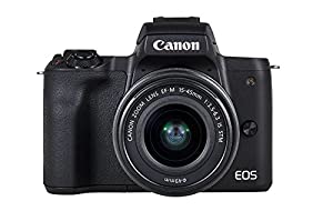 Canon EOS M50 [24.1MP, 4K-Video, 3"] schwarz inkl. EF-M 15-45mm 1:3,5-6,3 IS STM + EF-M 55-200mm 1:4,5-6,3 IS STM Objektiv verkaufen