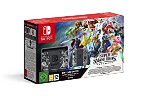 Nintendo Switch 32 GB [Super Smash Bros. Ultimate Edition inkl. Controller Grau/Grau, Konsole ohne Spiel] schwarz verkaufen