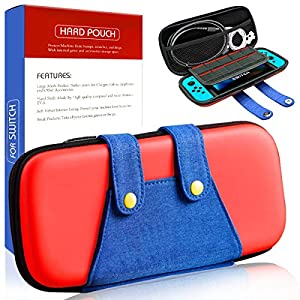 Hard Pouch Tasche / Schutzhülle (Super Mario Design) [für Nintendo Switch] rot/blau verkaufen
